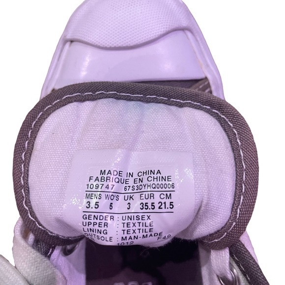 Converse Jack Purcell Grey Canvas Woman’s Sneaker Size 5 - Mens 3.5 - Picture 5 of 12